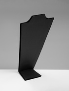 Бюст для украшений QF, 10.5×5.5×22 см, h=22 см, чёрный - Фото 5