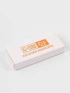 Кусачки книпсер маникюрные, 5.5 см, в коробке, цвет чёрный, серебристый - Фото 7