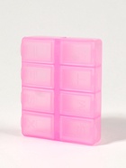 Таблетница, английские буквы, 7.4×6.2×2.1 см, 8 секций, МИКС - Фото 3