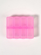 Таблетница, английские буквы, 7.4×6.2×2.1 см, 8 секций, МИКС - Фото 4