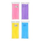 Бигуди "Бумеранг", d=1см, 24см, 10шт, цвет МИКС - Фото 2