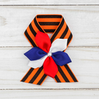 Лента с цветком триколор "9 Мая" - Фото 2