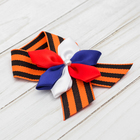 Лента с цветком триколор "9 Мая" - Фото 3