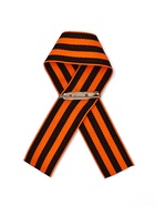 Значок с лентой и белым цветком на День Победы «9 Мая» - Фото 4