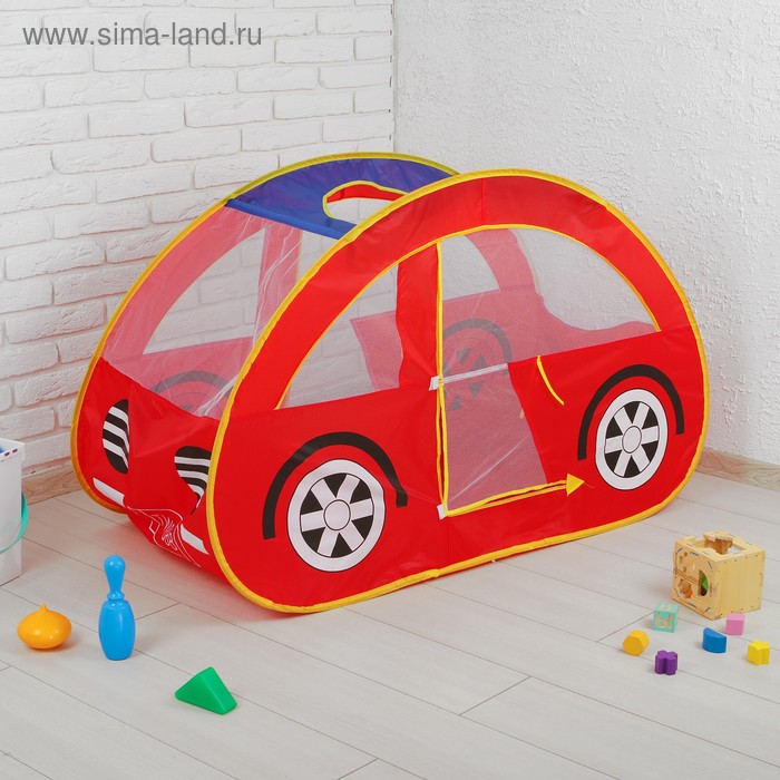 Палатка детская игровая «Машинка» - Фото 1