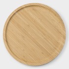 Блюдо для подачи BellaTenero Striata, d=25 см, бамбук - Фото 1