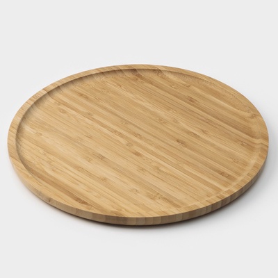 Блюдо для подачи BellaTenero Striata, d=30 см, бамбук