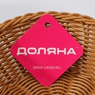 Корзинка для фруктов и хлеба Доляна «Капучино», 21×7 см, пластик, плетёная, коричневая - Фото 8