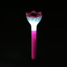 Садовый светильник Uniel Pink Crocus на солнечной батарее, 6 × 20 × 6 см, свечение белое - Фото 6