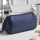 Косметичка, отдел на молнии, цвет тёмно-синий - Фото 2