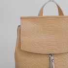 Рюкзак с перегородкой на молнии, наружный карман, цвет хаки - Фото 4