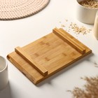 Блюдо для подачи Доляна Striata, 24×15×3 см, бамбук - Фото 5