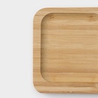 Менажница BellaTenero Striata, 3 секции, 25×9.5 см, бежевая - Фото 4