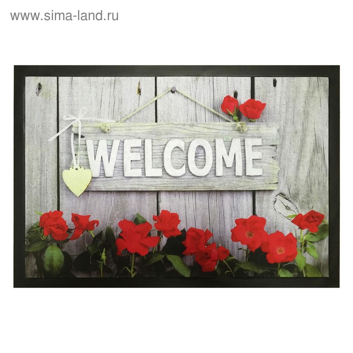 

Коврик интерьерный "Welcome" 40х60 см