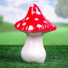 Садовая фигура "Мухомор", разноцветная, керамика, 27 см - Фото 1
