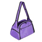 Сумка-переноска большая мягкой формы, ПВХ, 44 х 25 х 26 см, микс цветов - Фото 1