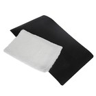 Сумка-переноска полукруглая средняя, ПВХ/мех "овчина", 46 х 28.5 х 29 см, микс цветов - Фото 5