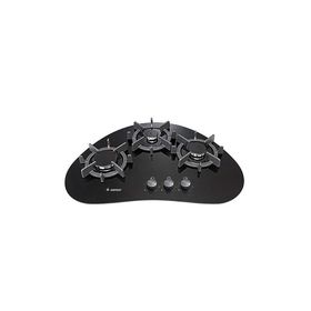 Варочная поверхность Gefest СГ СН 2120, газовая, стекло, чёрная
