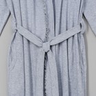Халат женский запашной Прелесть (68) цвет серый, р-р 50 - Фото 4
