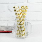 Трубочка для коктейля «Спираль», набор 25 шт. - Фото 1