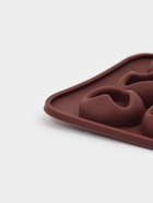 Форма для конфет и шоколада Доляна «Сердце», силикон, 23.2×12×1 см, 15 ячеек (d=3.3 см), коричневая - Фото 5