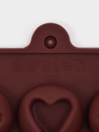 Форма для конфет и шоколада Доляна «Сердце», силикон, 23.2×12×1 см, 15 ячеек (d=3.3 см), коричневая - Фото 7