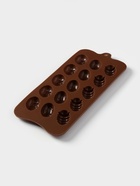 Форма для конфет и шоколада Доляна «Пасхальные яйца», силикон, 22×10.5 см, 15 ячеек (3.2×2.5 см), коричневый - Фото 4