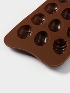 Форма для конфет и шоколада Доляна «Пасхальные яйца», силикон, 22×10.5 см, 15 ячеек (3.2×2.5 см), коричневый - Фото 5