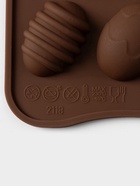 Форма для конфет и шоколада Доляна «Пасхальные яйца», силикон, 22×10.5 см, 15 ячеек (3.2×2.5 см), коричневый - Фото 6