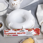 Форма силиконовая для муссовых десертов и выпечки Доляна «Пончик», 17,3×4,3 см, цвет белый - Фото 3