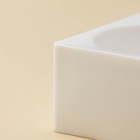 Форма для муссовых десертов и выпечки KONFINETTA «Круг», 39×8×4.7 см, 5 ячеек d=7.2 см, силикон, белая - Фото 5