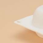 Форма для муссовых десертов и выпечки Доляна «Яблоко», силикон, 29×17×5,5 см, 6 ячеек (d=6 см), цвет белый - Фото 5