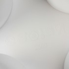 Форма для муссовых десертов и выпечки Доляна «Яблоко», силикон, 29×17×5,5 см, 6 ячеек (d=6 см), цвет белый - фото 4591492