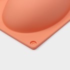 Форма для выпечки Доляна «Яйцо», силикон, 30×17,5 см, 5 ячеек (10×7×3,5 см), цвет МИКС - Фото 4