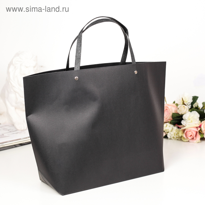 Пакет Крафт сумка 41 х 28 х 12 см - Фото 1