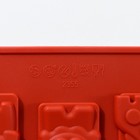 Форма силиконовая для украшений Доляна «Животные», 30×17,5×0,5 см, 16 ячеек, цвет коричневый - Фото 4