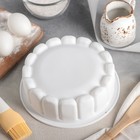 Форма силиконовая для выпечки Доляна «Сокровище», 19,5×6 см (внутренний диаметр 17 см), цвет МИКС - Фото 5