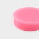 Молд для заливки Доляна «Цветок», силикон, 4.5×4.5×1.4 см, розовый - Фото 5