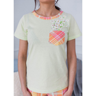 Комплект женский (футболка, шорты) ТК-674 цвет МИКС, р-р 42 - Фото 4