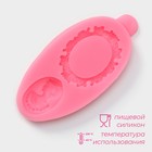 Молд для заливки Доляна «Рамка и портрет», силикон, 2 ячейки, 8.5×4.5 см, розовый - Фото 2