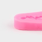 Молд для заливки Доляна «Лепнина», силикон, 14.3×4.7×0.9 см, розовый - Фото 4