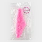 Молд для заливки Доляна «Лепнина», силикон, 14.3×4.7×0.9 см, розовый - Фото 6