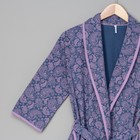 Комплект женский (халат, сорочка) Бабочка цвет сиреневый, р-р 48 - Фото 4