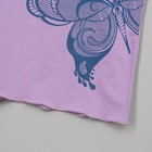 Комплект женский (халат, сорочка) Бабочка цвет сиреневый, р-р 48 - Фото 9