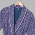 Комплект женский (халат, сорочка) Бабочка цвет сиреневый, р-р 54 - Фото 3