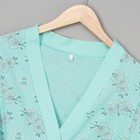 Комплект женский (халат, сорочка) Орхидея (278) цвет ментол, р-р 54 - Фото 3