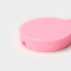 Силиконовый молд «Пуговка», 9,5×2,9 см, цвет розовый - Фото 5