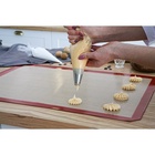 Коврик для выпечки армированный Доляна, силикон, 40×60 см, бежевый 2854772