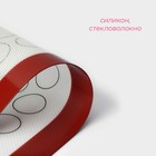 Армированный коврик для макаронс Доляна «Макарон», силикон, 40×30 см - Фото 2