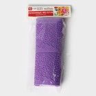 Коврик для айсинга Доляна «Природная красота», силикон, 2 полосы, 38.4×19.2 см, фиолетовый - Фото 5